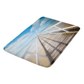 Tropisch strand pier badmat (Gekanteld)