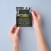 Tropisch strand, reisagent Adverteren brochure (Hand)