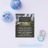 Tropisch strand, reisagent Adverteren brochure (Enkel)