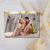 Tropisch strand Salty Kisses Wedding Save the Date