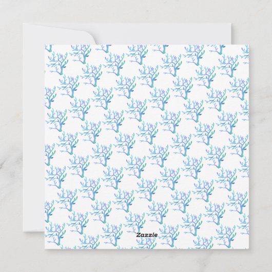 Tropisch strand Sashells Sand Dollar Feestdagenkaart (Achterkant)