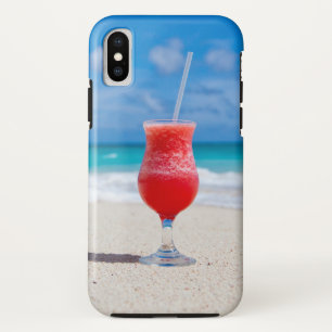 Tropisch strand scène met Fancy gemengde Drink Case-Mate iPhone Case