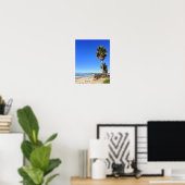 Tropisch strand scène poster (Thuiskantoor)