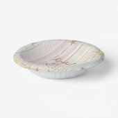 Tropisch strand Seashell Baby shower Boho Chic Papieren Kommen (Gebogen)