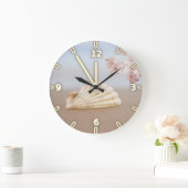 Tropisch strand, Seashell, Plumeria Grote Klok (Huis)