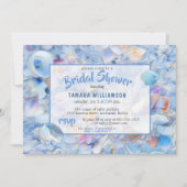 Tropisch strand Seashells Seaside Vrijgezellenfees Kaart (Voorkant)