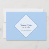 Tropisch strand Seashells Seaside Vrijgezellenfees Kaart (Achterkant)