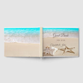 Tropisch strand, Seastar, Seashell Wedding Gastenboek (Volledig)