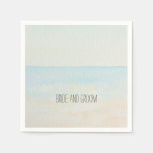 Tropisch strand servet