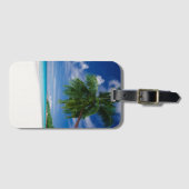 Tropisch strand | Seychellen Bagagelabel (Voorkant (horizontaal))