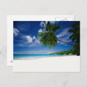 Tropisch strand | Seychellen Briefkaart (Voorkant / Achterkant)