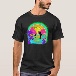 Tropisch strand Shirt t-shirt voor het borstel