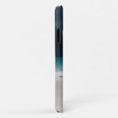 Tropisch strand Shore Sand Monogram Case-Mate iPhone Case (Achterkant/rechts)