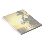 Tropisch strand Shoreline Notitieblok (Schuin)