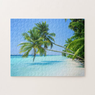 Tropisch strand spelen Puzzle Legpuzzel