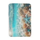 Tropisch strand Starfish Seashells Ocean Scene Badmat (Voorkant Verticaal)