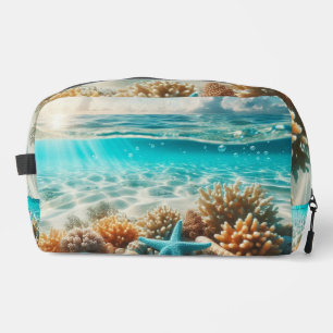 Tropisch strand Starfish Seashells Ocean Scene Toilettasje