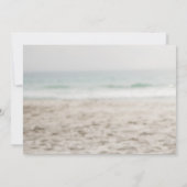 Tropisch strand, stoelenpartij kaart (Achterkant)