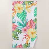 Tropisch strand strandlaken (Voorkant)