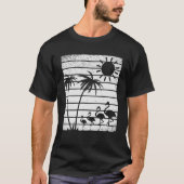  tropisch strand Su T-shirt (Voorkant)