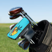 Tropisch strand Sunset Golfheadcover (Insitu)