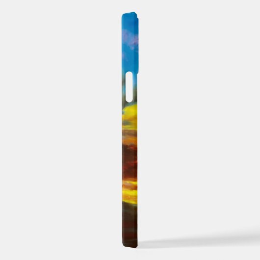 Tropisch strand Sunset iPhone Hoesje (Rechterkant)