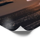 Tropisch strand Sunset Perfect Poster (Hoek)