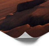 Tropisch strand Sunset Poster (Hoek)