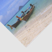 Tropisch strand tissuepapier (Detail)