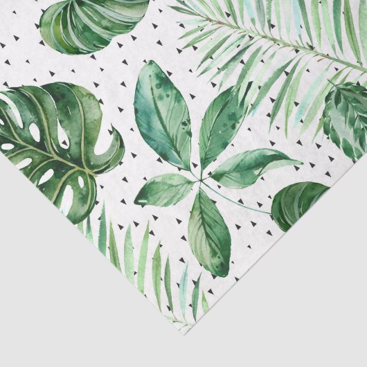 Tropisch strand tissuepapier (Detail)