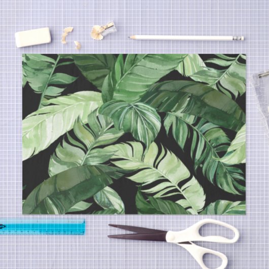 Tropisch strand tissuepapier (Craft)