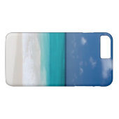 Tropisch strand turkoois water Case-Mate iPhone case (Achterkant (Horizontaal))