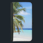 Tropisch strand Turquoise Water wit zand<br><div class="desc">Mooi tropisch strand met Turquoise Water. Blauwe hemel wit zandstrand in het Paradijs.</div>