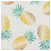 Tropisch strand van Hawaiian Pineapple Stof (Close Up)