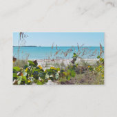 Tropisch strand Visitekaartje (Voorkant)