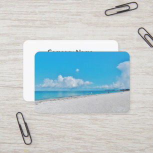 Tropisch strand Visitekaartjes