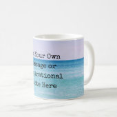 Tropisch strand voor herstel van oceaangolven koffiemok (Voorkant rechts)