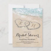 Tropisch  strand Vrijgezellenfeest Kaart (Voorkant)