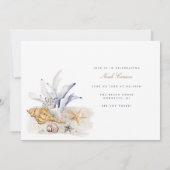 Tropisch strand vrijgezellenfeest uitnodigingskaar kaart (Achterkant)