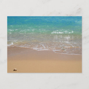 Tropisch strand - Waikiki, Oahu, Hawaii Briefkaart