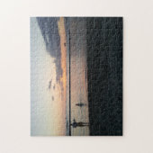 Tropisch strand Waikiki Oahu Hawaii Evening Sunset Legpuzzel (Verticaal)