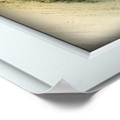 Tropisch strand White, 2-paanvensterverlichting Poster (Hoek)