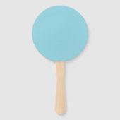 Tropisch/strand yeti/bigfoot handwaaier (Achterkant)
