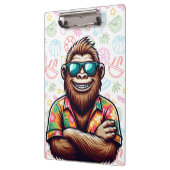 Tropisch/strand yeti/bigfoot klembord (Links)