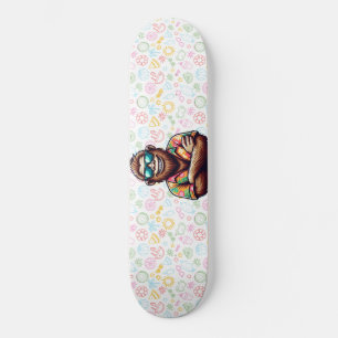 Tropisch/strand yeti/bigfoot persoonlijk skateboard