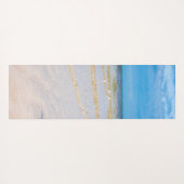 Tropisch strand, zand, Seashell - Gepersonaliseerd Yogamat (Achterkant (horizontaal))