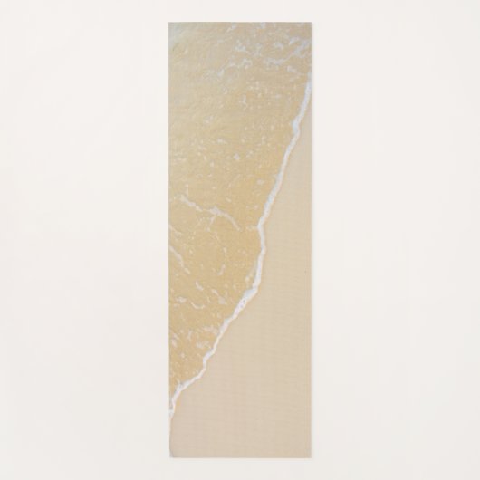 Tropisch strand zand. yogamat (Voorkant)