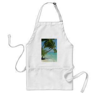 Tropisch Strand Zand Zon Water Oceaan Golven Surf Standaard Schort