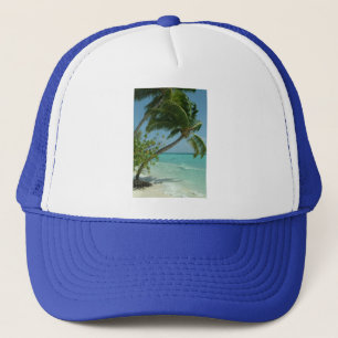 Tropisch Strand Zand Zon Water Oceaan Golven Surf Trucker Pet