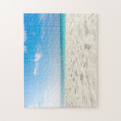 Tropisch strand Zee Sand Sky & Summer Day Legpuzzel (Verticaal)